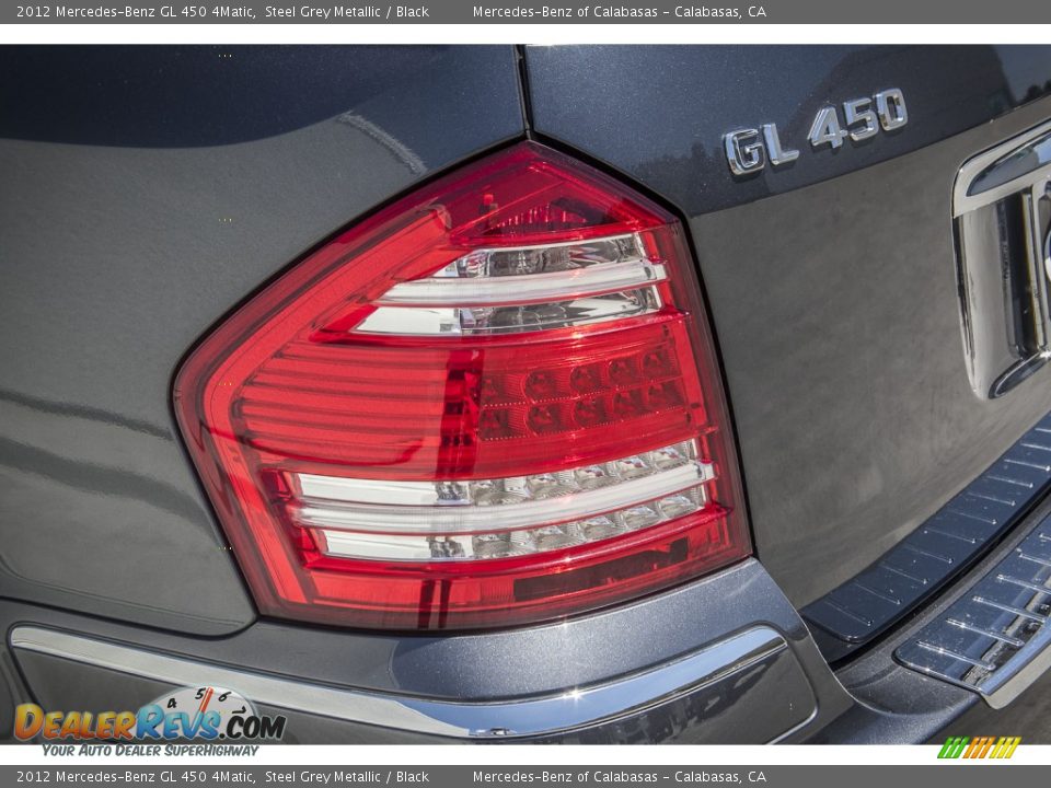 2012 Mercedes-Benz GL 450 4Matic Steel Grey Metallic / Black Photo #29