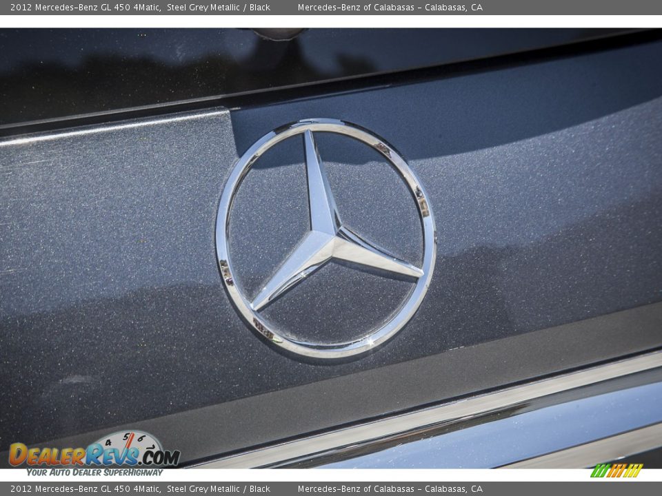 2012 Mercedes-Benz GL 450 4Matic Steel Grey Metallic / Black Photo #30