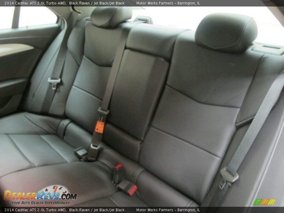 2014 Cadillac ATS 2.0L Turbo AWD Black Raven / Jet Black/Jet Black Photo #14