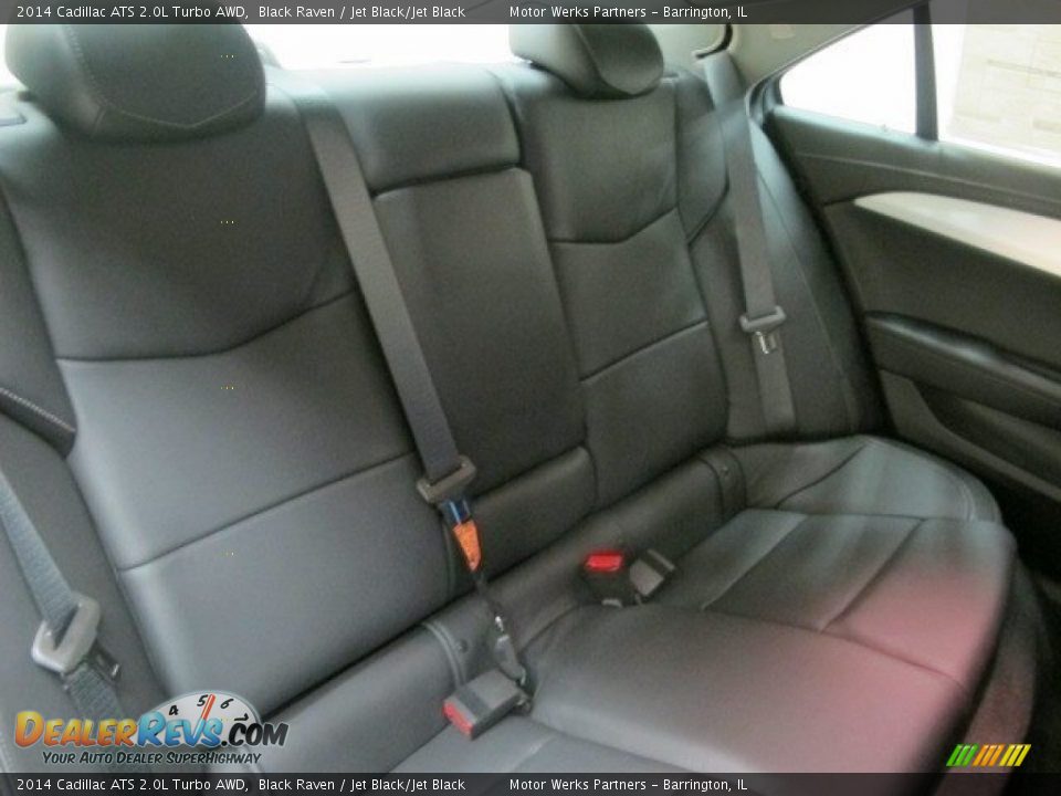 2014 Cadillac ATS 2.0L Turbo AWD Black Raven / Jet Black/Jet Black Photo #16