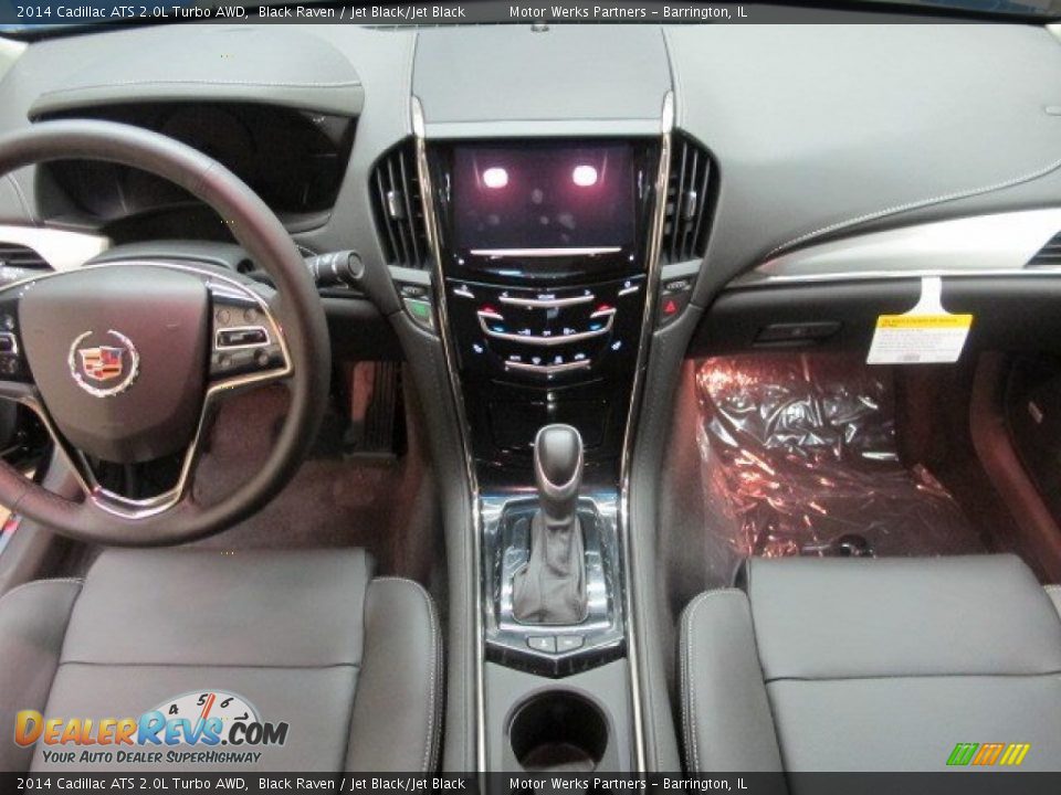 2014 Cadillac ATS 2.0L Turbo AWD Black Raven / Jet Black/Jet Black Photo #20