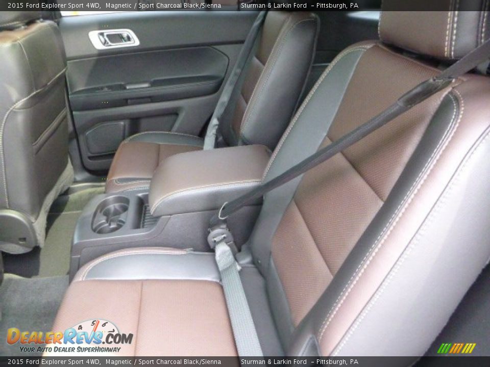 Rear Seat of 2015 Ford Explorer Sport 4WD Photo #7