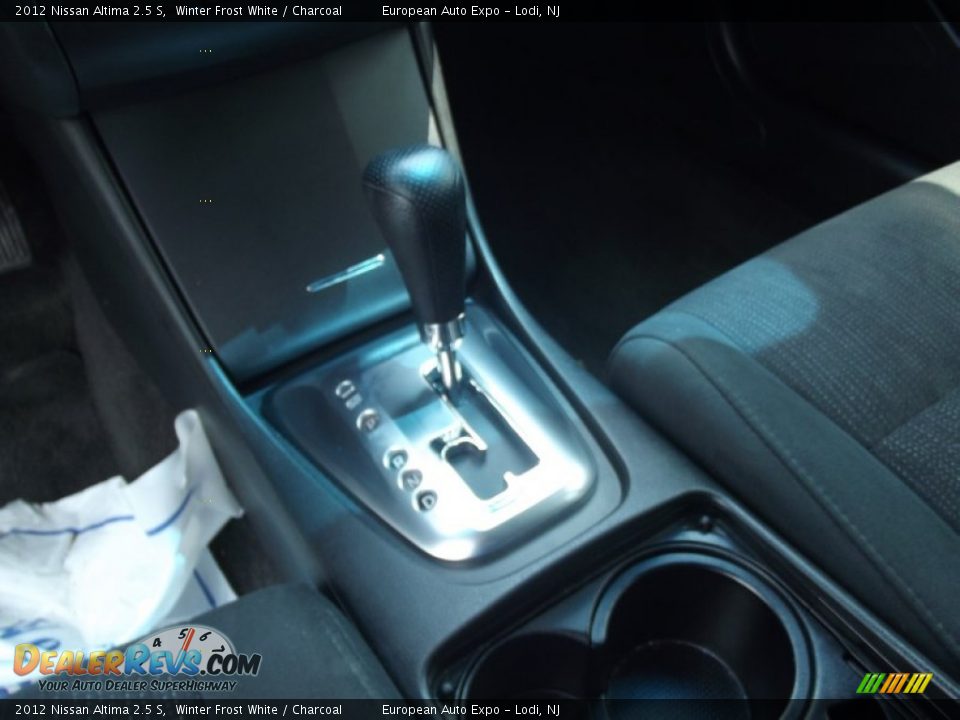 2012 Nissan Altima 2.5 S Winter Frost White / Charcoal Photo #27