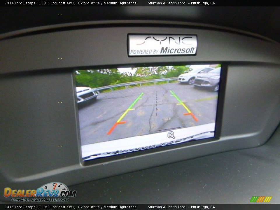 2014 Ford Escape SE 1.6L EcoBoost 4WD Oxford White / Medium Light Stone Photo #14