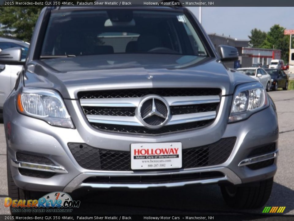 2015 Mercedes-Benz GLK 350 4Matic Paladium Silver Metallic / Black Photo #2