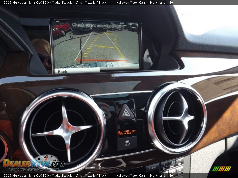2015 Mercedes-Benz GLK 350 4Matic Paladium Silver Metallic / Black Photo #6