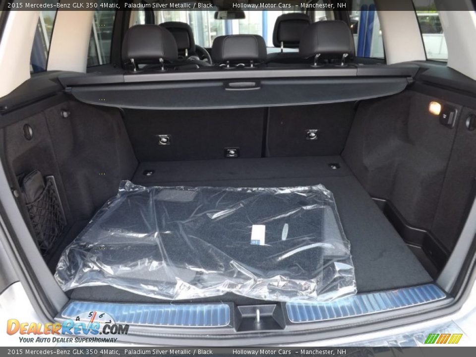 2015 Mercedes-Benz GLK 350 4Matic Paladium Silver Metallic / Black Photo #7