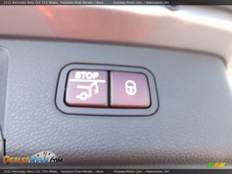 2015 Mercedes-Benz GLK 350 4Matic Paladium Silver Metallic / Black Photo #8