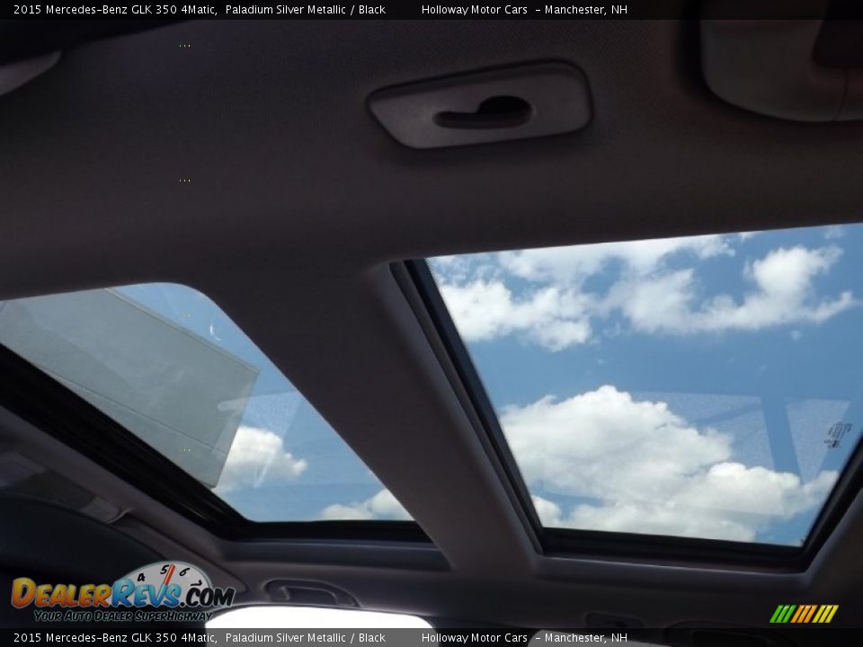 2015 Mercedes-Benz GLK 350 4Matic Paladium Silver Metallic / Black Photo #11