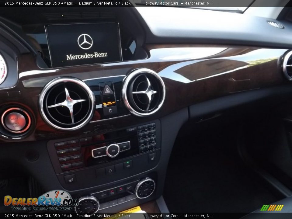2015 Mercedes-Benz GLK 350 4Matic Paladium Silver Metallic / Black Photo #12