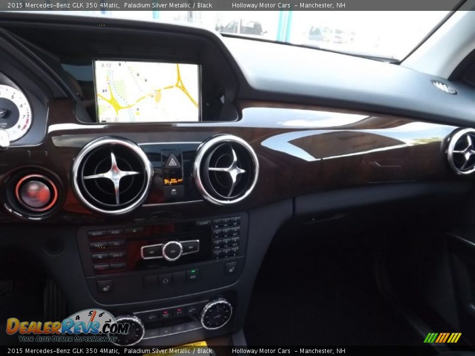 2015 Mercedes-Benz GLK 350 4Matic Paladium Silver Metallic / Black Photo #13