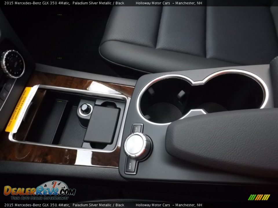 2015 Mercedes-Benz GLK 350 4Matic Paladium Silver Metallic / Black Photo #14