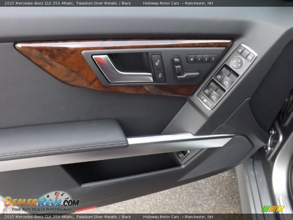 2015 Mercedes-Benz GLK 350 4Matic Paladium Silver Metallic / Black Photo #17