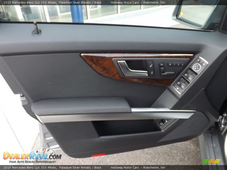 2015 Mercedes-Benz GLK 350 4Matic Paladium Silver Metallic / Black Photo #18