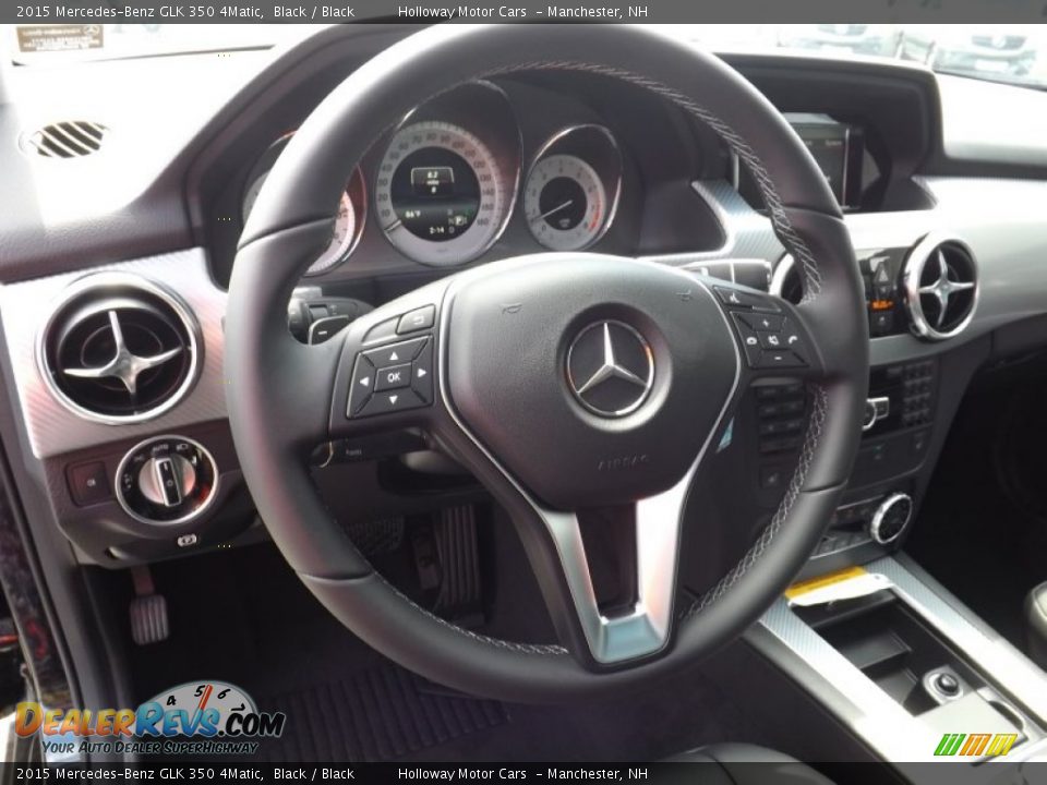 2015 Mercedes-Benz GLK 350 4Matic Steering Wheel Photo #13
