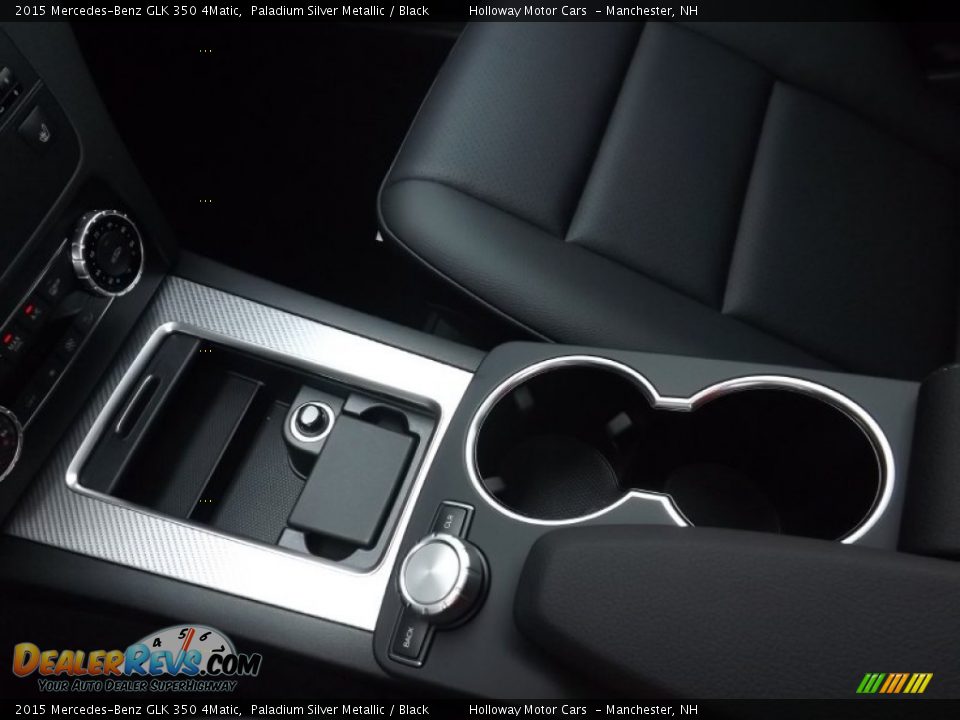 2015 Mercedes-Benz GLK 350 4Matic Paladium Silver Metallic / Black Photo #12
