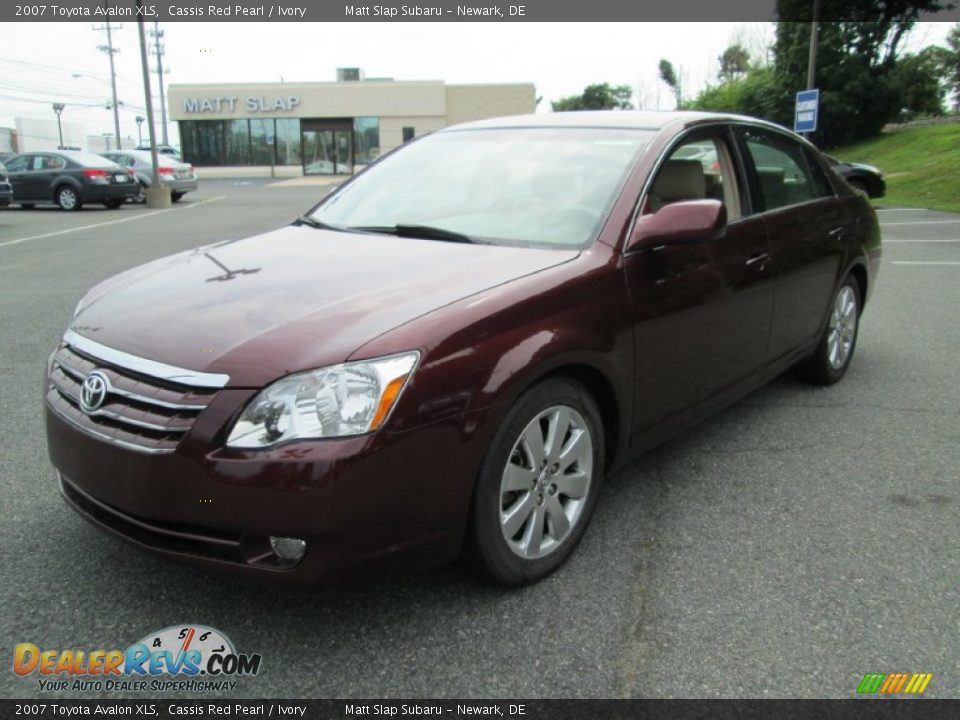 2007 Toyota Avalon XLS Cassis Red Pearl / Ivory Photo #2