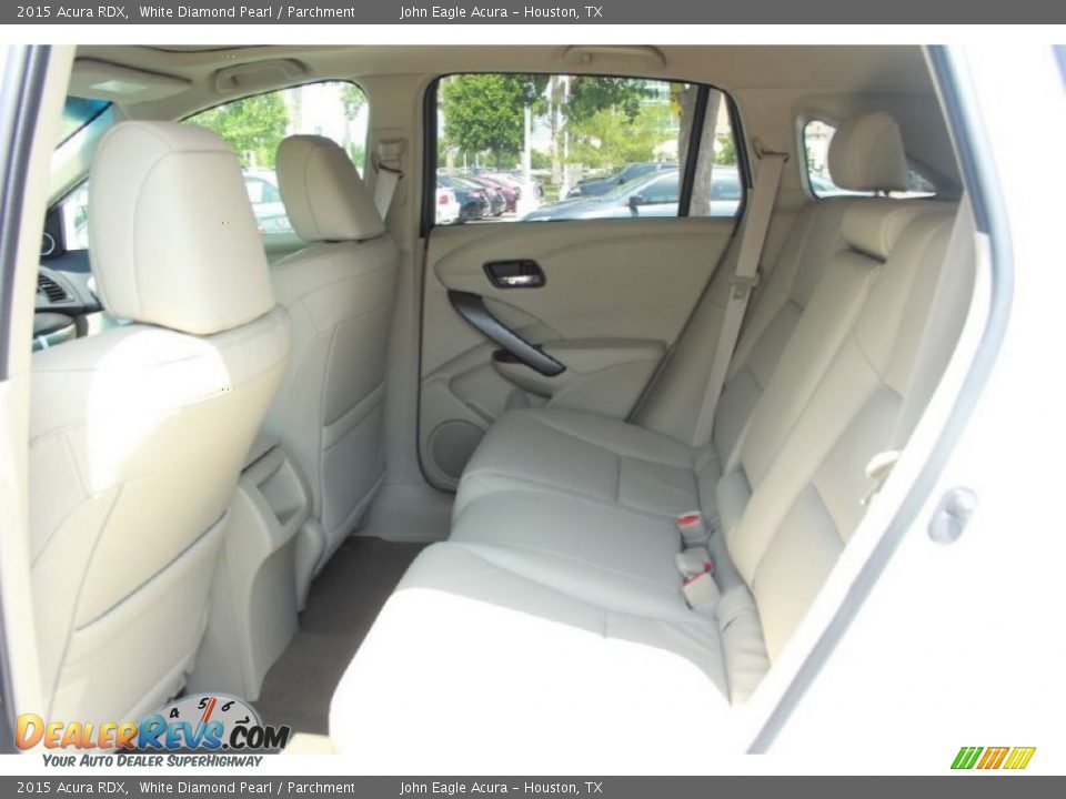 2015 Acura RDX White Diamond Pearl / Parchment Photo #13