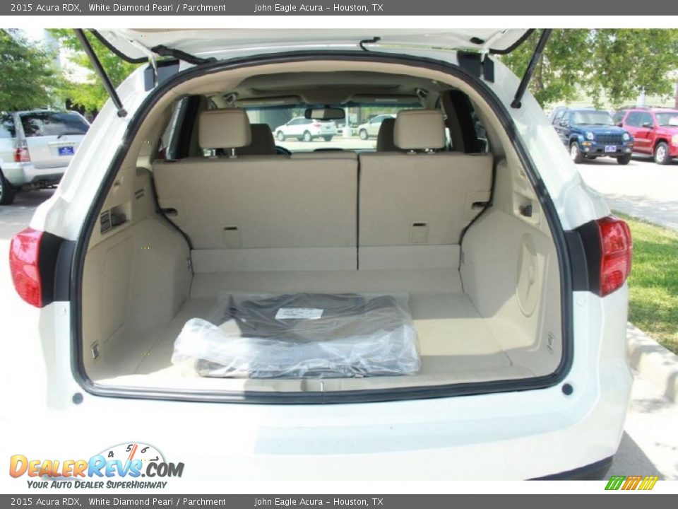 2015 Acura RDX White Diamond Pearl / Parchment Photo #14