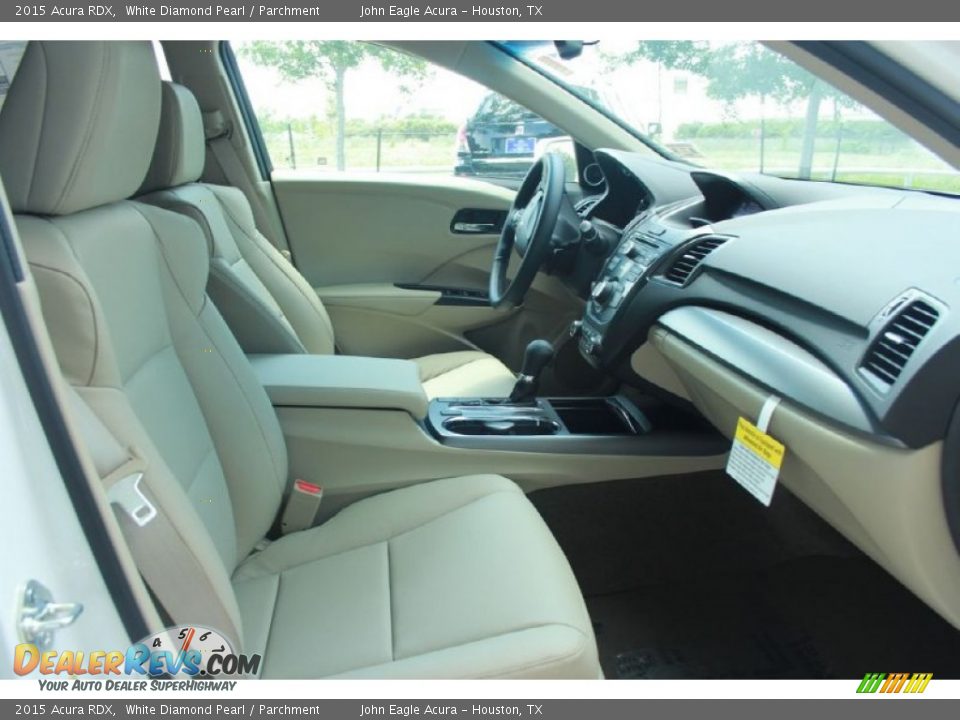 2015 Acura RDX White Diamond Pearl / Parchment Photo #19