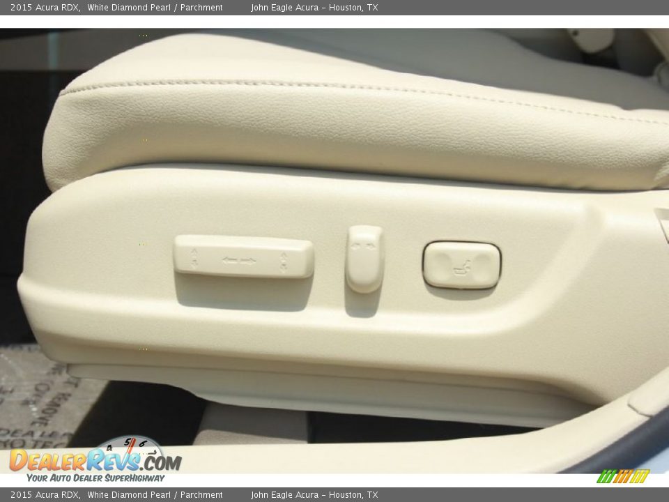 2015 Acura RDX White Diamond Pearl / Parchment Photo #22