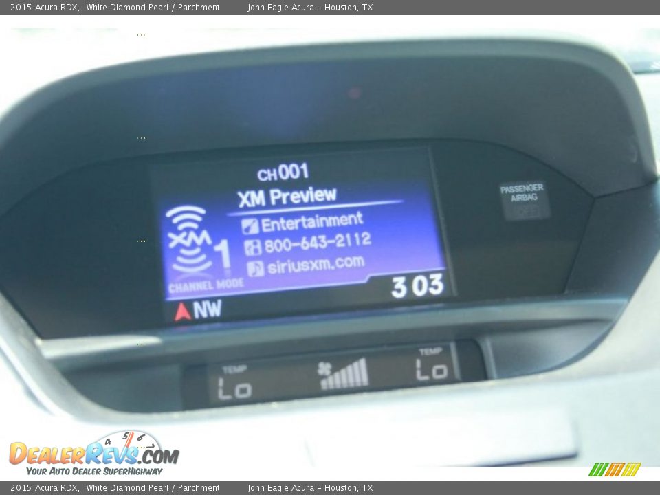 2015 Acura RDX White Diamond Pearl / Parchment Photo #26