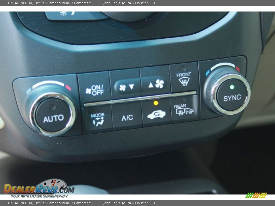 2015 Acura RDX White Diamond Pearl / Parchment Photo #28