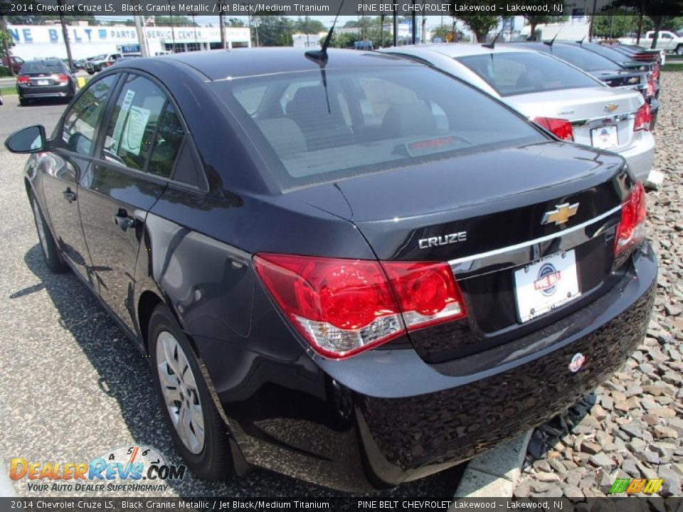 2014 Chevrolet Cruze LS Black Granite Metallic / Jet Black/Medium Titanium Photo #2