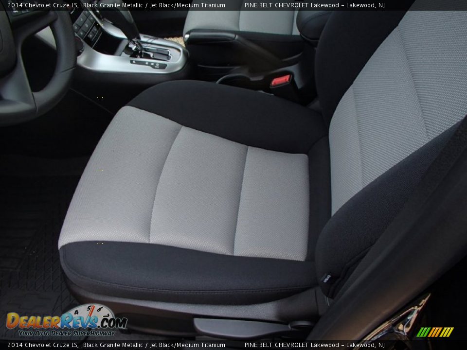2014 Chevrolet Cruze LS Black Granite Metallic / Jet Black/Medium Titanium Photo #3