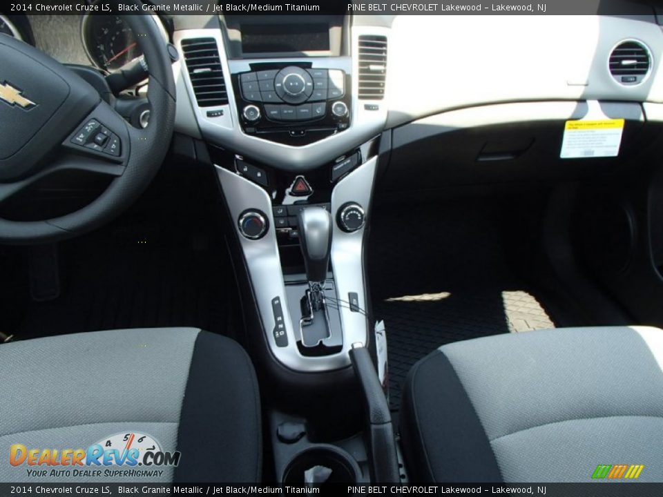 2014 Chevrolet Cruze LS Black Granite Metallic / Jet Black/Medium Titanium Photo #5