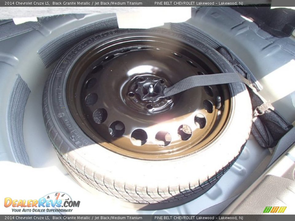 2014 Chevrolet Cruze LS Black Granite Metallic / Jet Black/Medium Titanium Photo #8