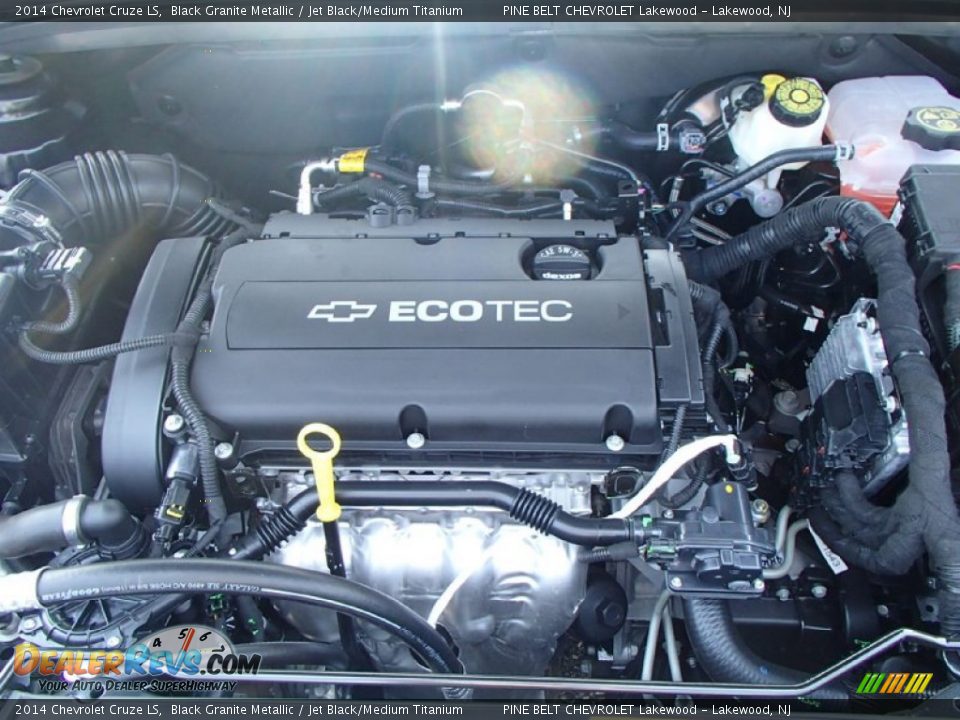 2014 Chevrolet Cruze LS Black Granite Metallic / Jet Black/Medium Titanium Photo #9