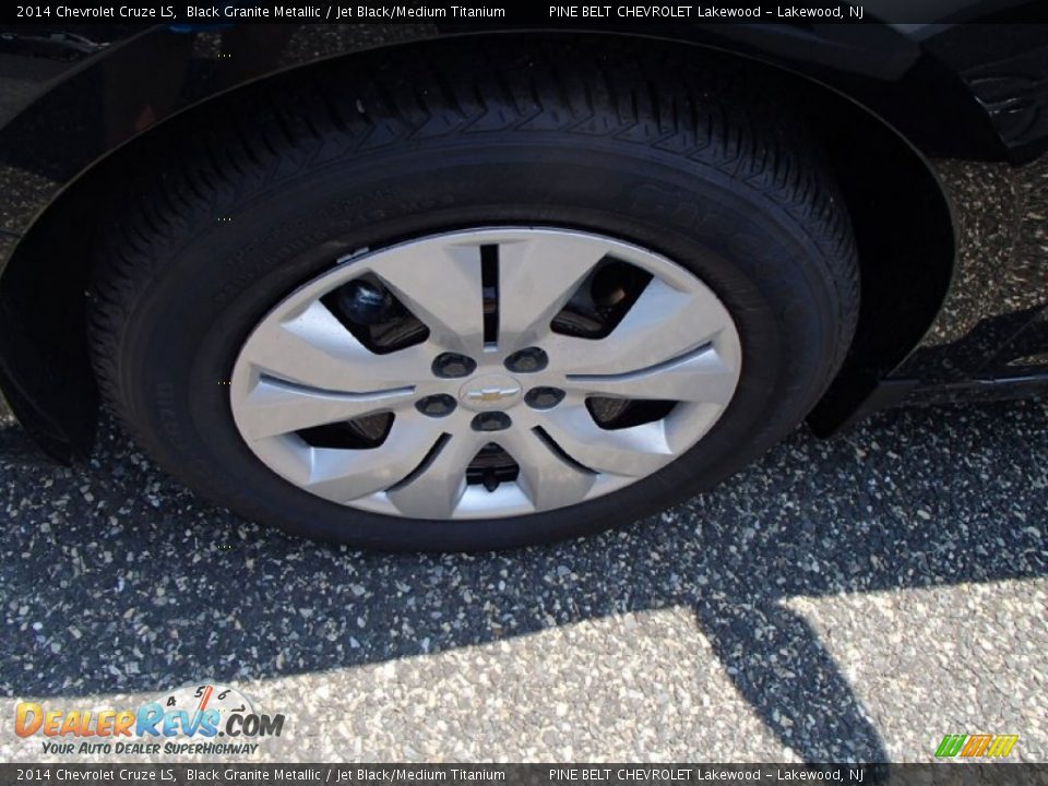 2014 Chevrolet Cruze LS Black Granite Metallic / Jet Black/Medium Titanium Photo #10