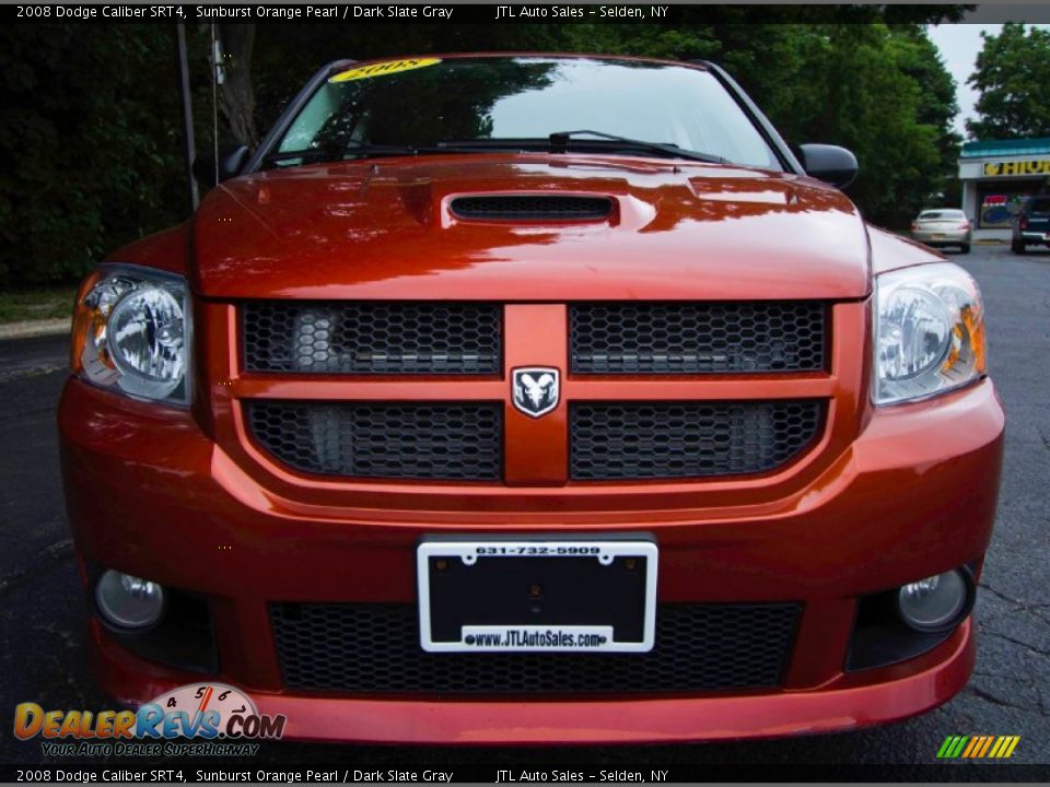 2008 Dodge Caliber SRT4 Sunburst Orange Pearl / Dark Slate Gray Photo #2