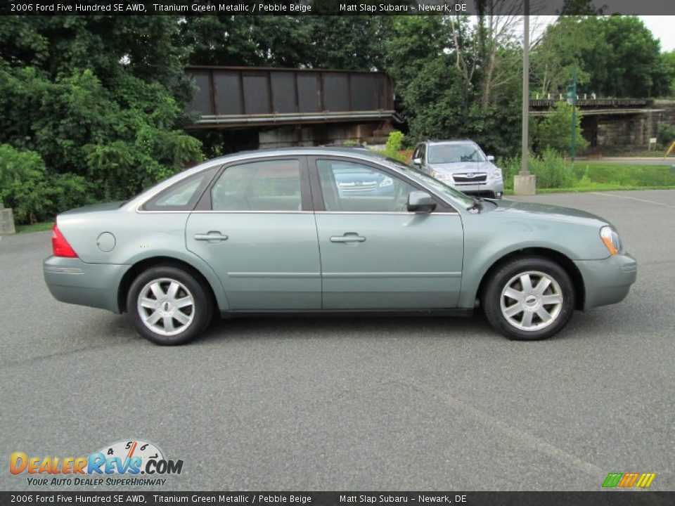 Titanium Green Metallic 2006 Ford Five Hundred SE AWD Photo #5