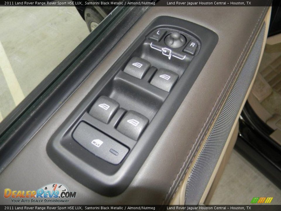 2011 Land Rover Range Rover Sport HSE LUX Santorini Black Metallic / Almond/Nutmeg Photo #22
