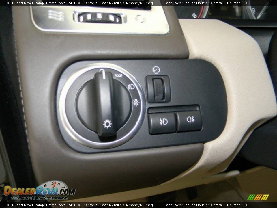 2011 Land Rover Range Rover Sport HSE LUX Santorini Black Metallic / Almond/Nutmeg Photo #23