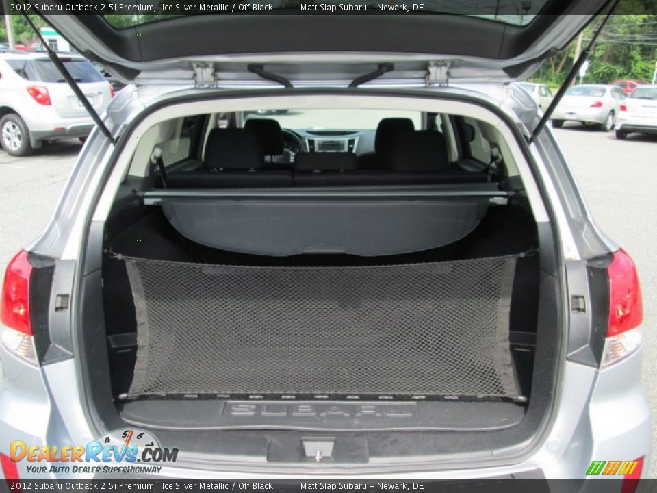 2012 Subaru Outback 2.5i Premium Ice Silver Metallic / Off Black Photo #18