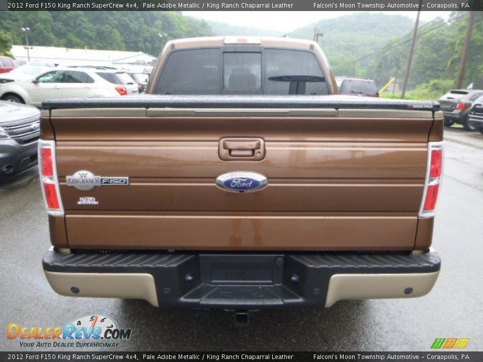 2012 Ford F150 King Ranch SuperCrew 4x4 Pale Adobe Metallic / King Ranch Chaparral Leather Photo #3