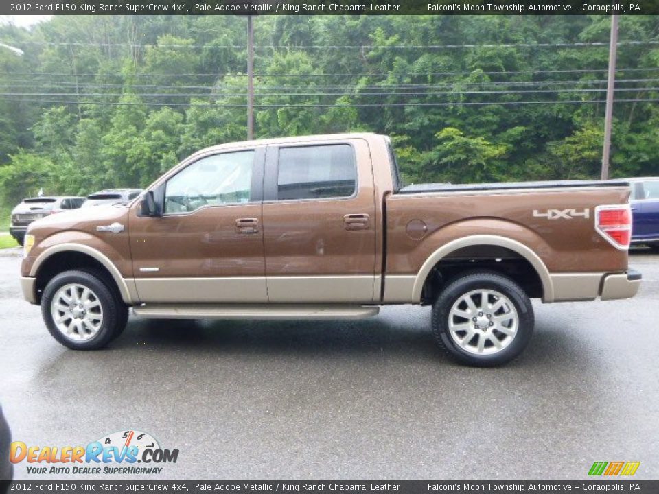 2012 Ford F150 King Ranch SuperCrew 4x4 Pale Adobe Metallic / King Ranch Chaparral Leather Photo #5