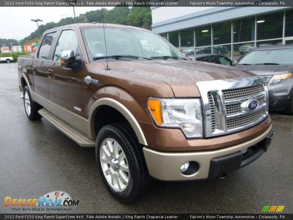 2012 Ford F150 King Ranch SuperCrew 4x4 Pale Adobe Metallic / King Ranch Chaparral Leather Photo #8