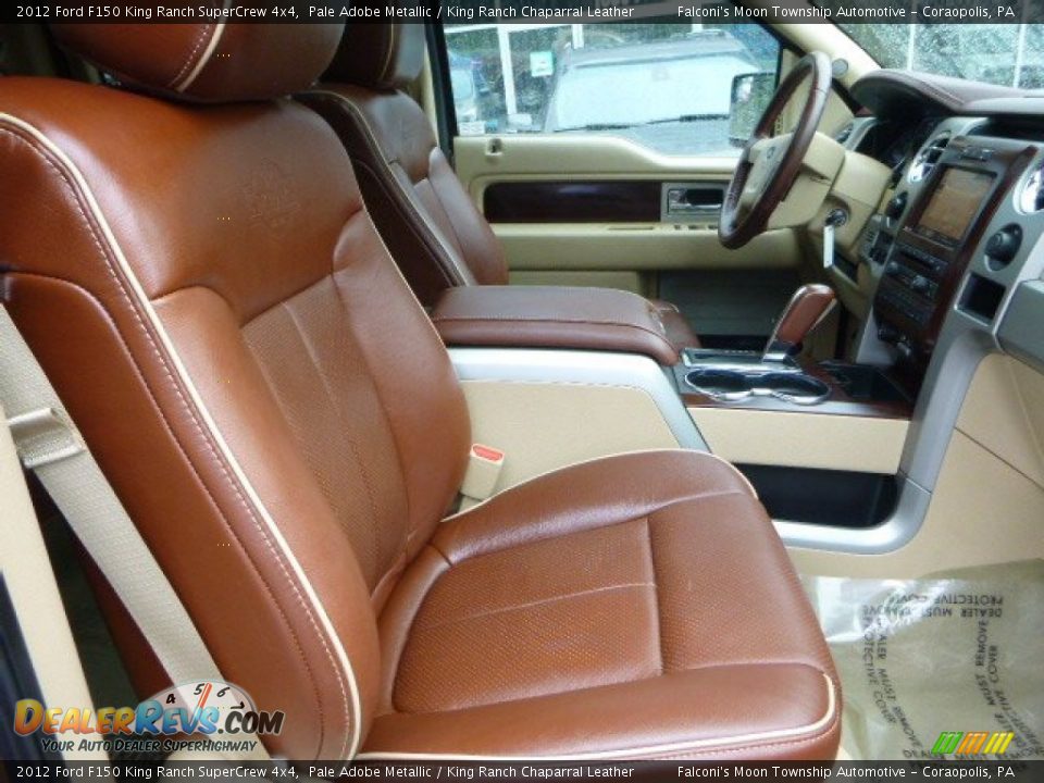 2012 Ford F150 King Ranch SuperCrew 4x4 Pale Adobe Metallic / King Ranch Chaparral Leather Photo #10