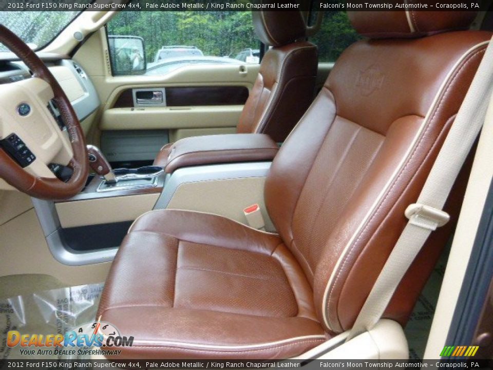 2012 Ford F150 King Ranch SuperCrew 4x4 Pale Adobe Metallic / King Ranch Chaparral Leather Photo #15