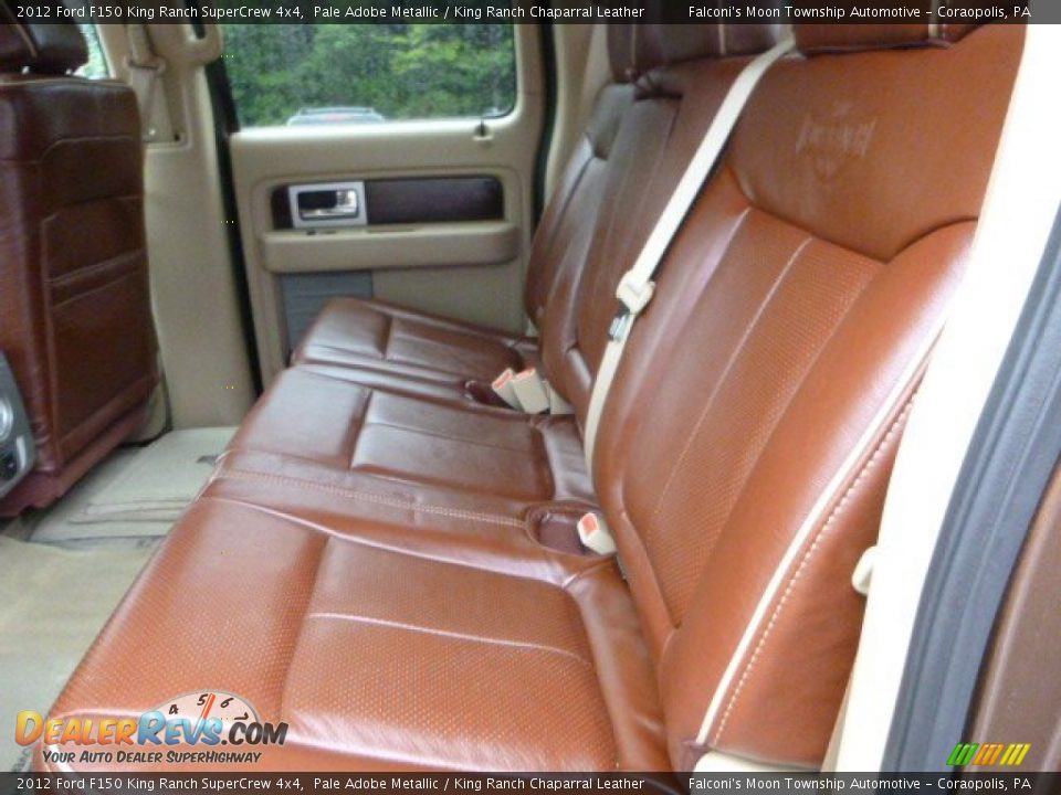 2012 Ford F150 King Ranch SuperCrew 4x4 Pale Adobe Metallic / King Ranch Chaparral Leather Photo #16