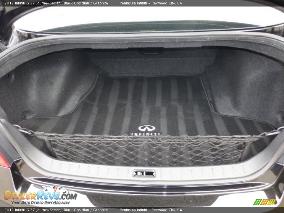 2012 Infiniti G 37 Journey Sedan Black Obsidian / Graphite Photo #16