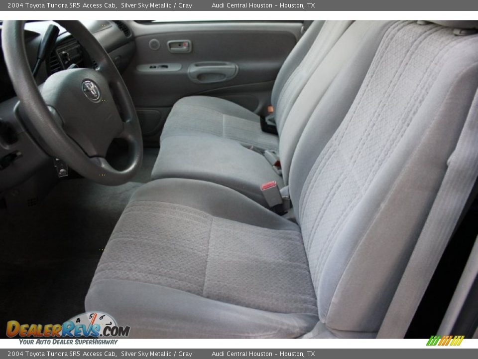 Front Seat of 2004 Toyota Tundra SR5 Access Cab Photo #12