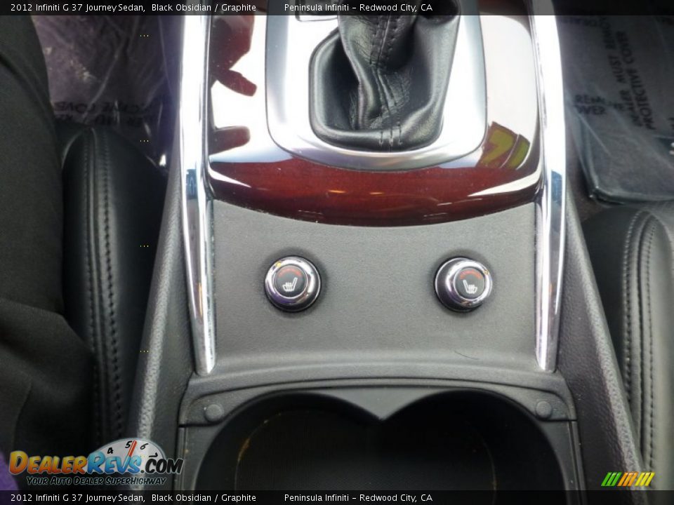 2012 Infiniti G 37 Journey Sedan Black Obsidian / Graphite Photo #24