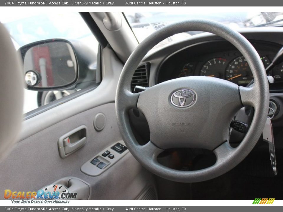 2004 Toyota Tundra SR5 Access Cab Silver Sky Metallic / Gray Photo #21
