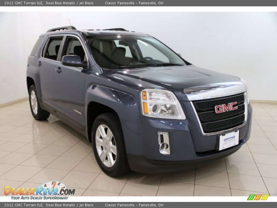 2012 GMC Terrain SLE Steel Blue Metallic / Jet Black Photo #1
