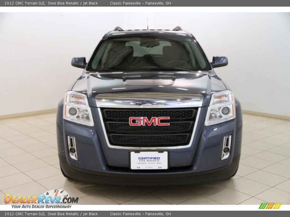 2012 GMC Terrain SLE Steel Blue Metallic / Jet Black Photo #2